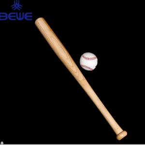 Wholesale Cheap Natural Color Customized Wood Baseball Bat For Promotion