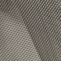 Maille métallique tissée en acier inoxydable, maille simple, trou en diamant, maille métallique industrielle de haute qualité