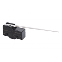 Interruptor Micro de Palanca RZ-15HW24-B3 con Certificación CE para Interruptor BÁSICO 15A Máx. Interruptor de Palanca SPDT de Acero Inoxidable con Protección IP40 y Tornillo