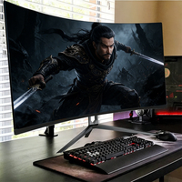 Moniteur d'Affichage de Jeu de Haute Qualité 19 21 24 27 28 32 34 49 POUCES 2K 4K 144HZ 165HZ Moniteurs LCD Moniteur d'Ordinateur de Jeu PC