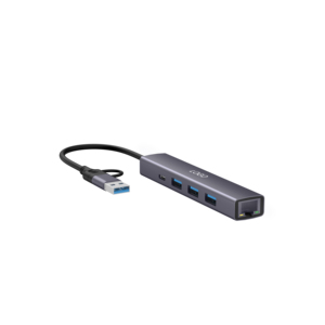 Multiport 4-Port Type-C USB3.2 Gen1 <strong>Docking</strong> <strong>Station</strong> With RJ45 Network Hub In Stock - Product Image 1