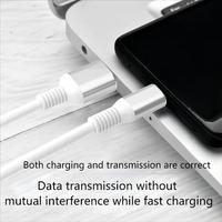 Kabel Pengisi Daya TPC 240W USB4.0 Kompatibel untuk Komputer Notebook Seluler & Konsol Game Pengisian Cepat Thunder untuk Data Lightning C