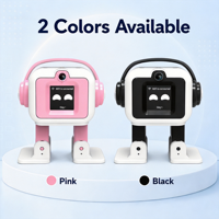 Robot de bureau EMO version IA ESP32-S3, robot interactif intelligent pour le chat et la danse, kit de développement DIY, Chine, taille d'écran 1