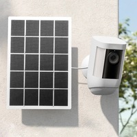 Panneau solaire 3,3W 5V avec micro USB vers Type-C pour caméra, sonnette, système de surveillance Arlo Ring Eufy Blink
