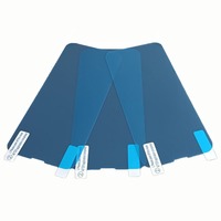 Film de protection transparent souple en PET anti-explosion pour iPhone 17 Air, 17 Pro, 15 Pro Max, 16, 14, 13 Plus