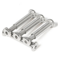 201 304 Baut Kepala Silinder Inox Stainless Steel Hexagon Socket Head Screw M6 M8 M10 M12 M16 DIN912