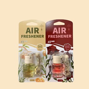 Car Air Freshener Hanging Glass <b>Bottle</b> Vent Pendant Long - Lasting Pleasant Scent for Vehicle - Product Image 5