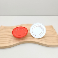 Vente en gros d'usine, couvercle de seau en plastique de 60 mm, couvercle de seau en plastique, bec verseur, couvercle de seau, capuchon d'échographie pour seau en plastique