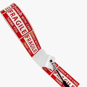 <span class=keywords><strong>MegaVision</strong></span> alta calidad personalizado impermeable buena calidad Impresión de advertencia personalizada autoadhesivo para paquete de caja - Product Image 6