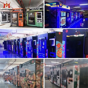 Thương mại ngoài trời Robot Điện tử làm bánh <span class=keywords><strong>Pizza</strong></span> Máy bán hàng tự động thức ăn nhanh hoàn toàn tự động <span class=keywords><strong>pizza</strong></span>-bán hàng tự động-máy để bán - Product Image 6