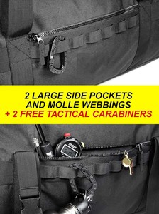 Mochila de Lacrosse de Muestra Gratuita, Bolsa para Equipo de Hockey sobre Césped con Dos Soportes para Palos y Compartimento Separado para Tacos - Product Image 5