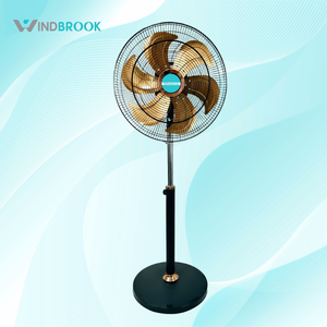 Remote Control <b>Pedestal</b> <b>Fan</b> WB-4550 Metal material 18inch Class A DC Motor 100W Air Cooling <b>Fan</b> Household Adjustable Height - Product Image 2