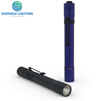 Lampe torche de poche en alliage d'aluminium personnalisée, 160LM, 55M, étanche IP65, réglable, OEM ODM, moule gratuit, vente en gros en vrac – 44 ans d'expérience usine