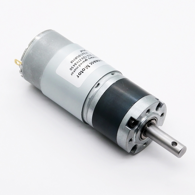 Rs550 545 555 Planetary Dc Gear Motor 32mm 36mm Dia 12v 24v 100 Rpm 200rpm 300rpm High Torque