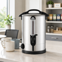 Bouilloire à eau chaude électrique, distributeur de café commercial en acier inoxydable 304 avec contrôle de la température pour le bureau