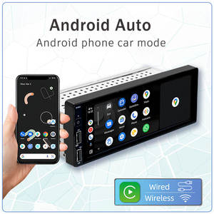 Lecteur multimédia intelligent pour voiture Android 13 universel 6,86 pouces 1Din, autoradio avec DSP, navigation GPS intégrée, MP3, CarPlay, Android Auto - Product Image 5