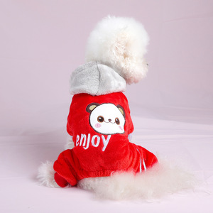 PETCIRCLE Ropa para Perros y Gatos, Pijama Cálido de Felpa Coral para Otoño/Invierno, Traje de Transformación - Product Image 1