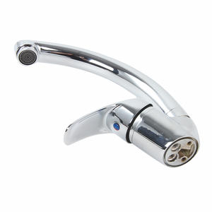 Pas cher Sanitaire Pont Monté <span class=keywords><strong>Col</strong></span> <span class=keywords><strong>De</strong></span> <span class=keywords><strong>Cygne</strong></span> Cuisine Pont Monté En Alliage <span class=keywords><strong>De</strong></span> Zinc Robinet D'eau Robinet Évier Mélangeur - Product Image 4