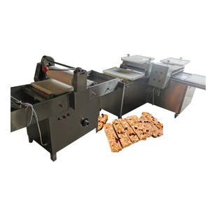 Dos máquinas de acero inoxidable Granola Cereal Protein Bar Nut Candy Prensadora y cortadora - Product Image 3