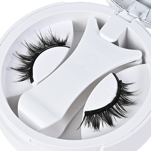 ขนตาแม่เหล็กแบบสั่งทำขายส่งพร้อมอุปกรณ์ติดขนตาแบบใช้ซ้ำได้ - Product Image 1