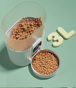 애완 동물을위한 맞춤형 수유 일정이있는 자동 고양이 피더 3L 애완 동물 피더 시간 고양이 사료 디스펜서 프로그램 1-4 식사 매일 - Product Image 6