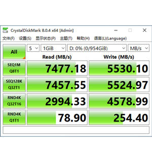 OSCOO SSD M.2 NVME 4,0 для PS5 NVME SSD 2TB внутренний жесткий диск 1TB M.2 PCIe 4,0 SSD с драм для игрового компьютера - Product Image 6