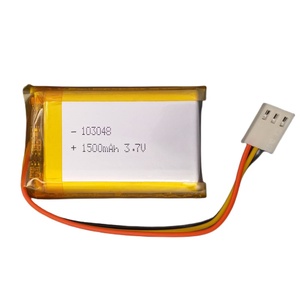 노바 리튬이온 배터리 평평한 직사각형 <span class=keywords><strong>3.7v</strong></span> 리튬 폴리머 배터리 셀 <span class=keywords><strong>103048</strong></span> 5.55wh <span class=keywords><strong>3.7v</strong></span> 1500mah 충전식 배터리 - Product Image 1