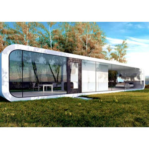Contenedor prefabricado extensible móvil plegable de lujo, casa de playa, villas, casas prefabricadas de 20 pies con baño, casas, cabina de manzana - Product Image 2