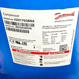 Compresor Scroll Danfoss VZH170GBNA 400V 1000W Trifásico con Control Vectorial para Convertidores de Frecuencia - Product Image 4