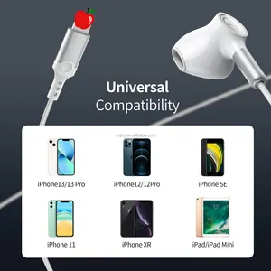 Best Earphones Headphones Wired Earphones In Ear With Mic And Volume Control FOR Iphone