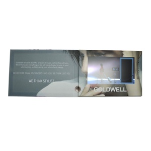 Tarjetas de registro de folleto de <span class=keywords><strong>video</strong></span> de tapa dura Popular de alta calidad 7 pulgadas A5 con pantalla Lcd - Product Image 5