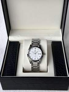 Montre à quartz pour homme, étanche, bracelet en acier, montre de bureau, fonction date, pour le bureau et les activités de plein air, cadeau tendance pour homme - Product Image 3