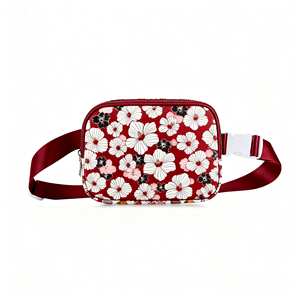 Sac banane en nylon imperméable pour voyage et festival, sac à bandoulière unisexe avec impression personnalisée, pochette pour téléphone pour tous les âges - Product Image 5