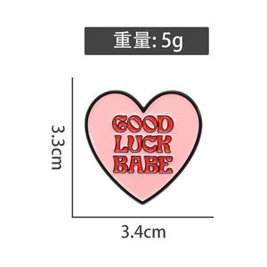 Fabriek Groothandel Inspirerende Spreekwoorden Email Pinnen Revers Badge Decoratieve Broche Voor Tiener Volwassenen Kleding Tassen Cadeau - Product Image 5