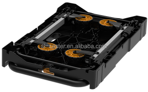 Asa y ruedas Plataforma portátil Camión de mano de plástico plegable Fácil de mover 136kg Carro plegable - Product Image 3