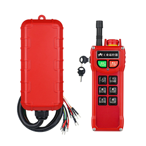 DC12-36V a lunga distanza <span class=keywords><strong>8</strong></span> CH FSK 420-450MHz <span class=keywords><strong>RF</strong></span> telecomando Wireless per gru industriale paranco argano elevatore con chiave di sicurezza - Product Image 2