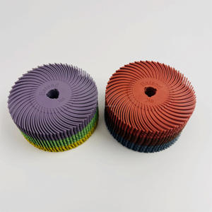 Radial Bristle Disc 2inch High Hardness OEM Customizable Grit for Stainless Steel Aluminum Oxide Ceramic Abrasive Disc