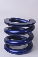 Ressorts de compression spirale industriels en acier à ressorts, à grand diamètre de fil et grand diamètre extérieur