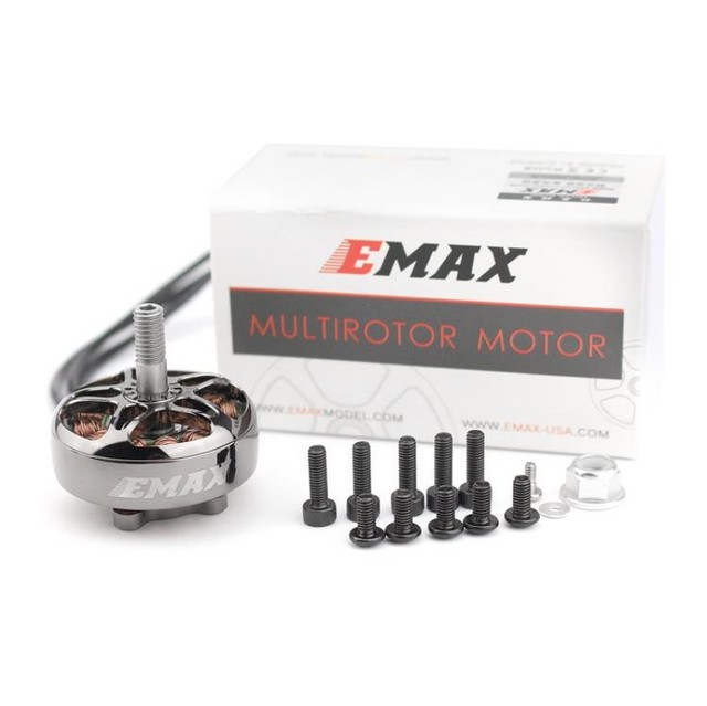 EMAX ECOII 2807 Motor 1300KV 6S / 1500KV 5S / 1700KV 4S Brushless Motor 4mm Shaft for FPV Racing Quadcopter Drone Parts DIY