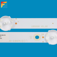 Bandes LED de rétroéclairage LB50091 V1_00 960MM 3V Tiras LED pour téléviseur 50 pouces NS-50DF710NA19 NS-50DF710CA19 LC-50LB601U