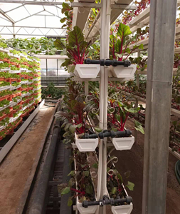 Hydroponics PVC vuông nft hệ thống ống thủy canh nhà máy ống PVC đầy đủ hệ thống - Product Image 3