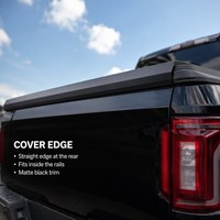 Couverture de benne de pick-up, couverture rigide enroulable, lattes en aluminium imperméables, loquet arrière, ajustement personnalisé