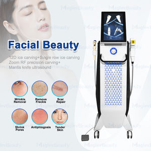 2025 Machine populaire RF 12d lifting du visage ICE HIFU Machine de beauté 3 en 1 resserrement de la peau dispositif à ultrasons focalisé à haute intensité - Product Image 3