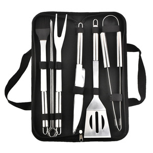 BBQ Grilling Tools <strong>Set</strong> Stainless Steel Grilling Accessories <strong>Barbeque</strong> <strong>Set</strong> with Free Portable Bag - Product Image 1