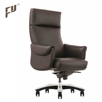 Mobilier de bureau commercial pivotant en cuir véritable chaise de personnel chaise de visiteur de salle VIP