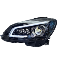 Faro LED de Alta Calidad para W204 C200 C260 C300 2008-2011, Nuevo, 12V, Plástico, Tamaño Estándar OEM, Luz Blanca de 6000K