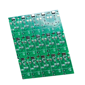 Tùy chỉnh hai mặt Fr-4 nhôm 4 lớp màu xanh lá cây bảng mạch dầu <span class=keywords><strong>PCB</strong></span> cho ngân hàng điện - Product Image 5