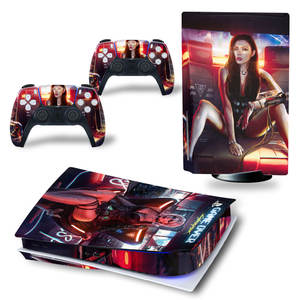 P5 juego personalizado vinilo calcomanía piel pegatinas cubierta para Sony PS5 <span class=keywords><strong>Playstation</strong></span> <span class=keywords><strong>5</strong></span> PS5 <span class=keywords><strong>Playstation</strong></span> consola controladores <span class=keywords><strong>Gamepad</strong></span> - Product Image 5