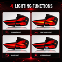 Feux arrière à LED rouges BK pour X1 E84 2011-2014, clignotants séquentiels dynamiques, Plug & Play, neufs