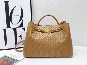 Modische Damen-Tragetasche mit großem Fassungsvermögen, gewebt, mit Kettenriemen, leichter Luxus, Freizeit, einfarbig, PU - Product Image 4